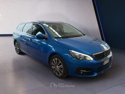 Peugeot 308 II 2018 SW SW 1.5 bluehdi Allure Pack s&s 130cv my20 Blu/Azzurro usata Torino