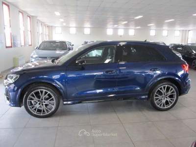Audi Q3 Q3 35 Identity Black 2.0 TDI 150CV S-Tronic Blu/Azzurro usata Fossano