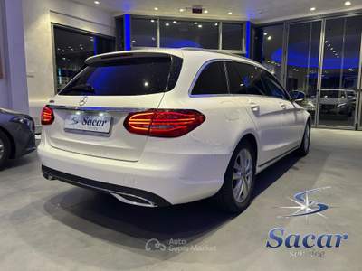 Mercedes-Benz Classe C D Sport Plus 9G-Tronic Station Wagon Bianco usata Potenza