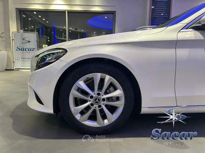 Mercedes-Benz Classe C D Sport Plus 9G-Tronic Station Wagon Bianco usata Potenza