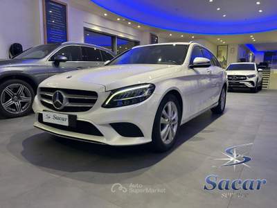 Mercedes-Benz Classe C D Sport Plus 9G-Tronic Station Wagon Bianco usata Potenza