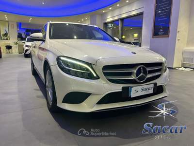 Mercedes-Benz Classe C D Sport Plus 9G-Tronic Station Wagon Bianco usata Potenza