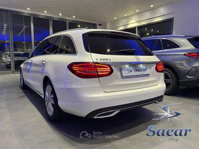Mercedes-Benz Classe C D Sport Plus 9G-Tronic Station Wagon Bianco usata Potenza