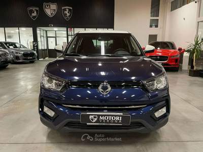SsangYong Tivoli Tivoli 1.6d Be navi 2wd auto XDI Blu/Azzurro usata Verona