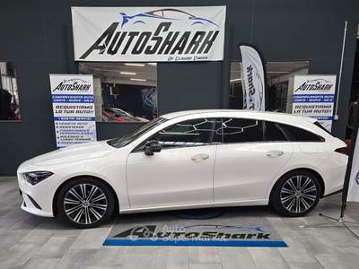 Mercedes-Benz CLA MERCEDES-BENZ CLA 200 SHOOTING BRAKE 163 CV GANCIO TRAINO Bianco usata Torino