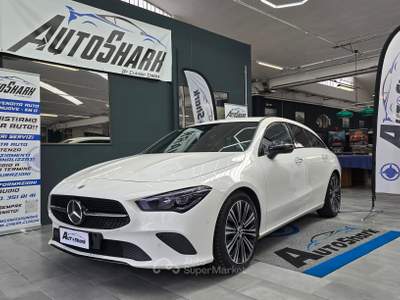 Mercedes-Benz CLA MERCEDES-BENZ CLA 200 SHOOTING BRAKE 163 CV GANCIO TRAINO Bianco usata Torino