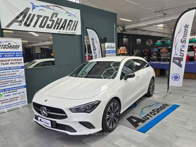 Mercedes-Benz CLA MERCEDES-BENZ CLA 200 SHOOTING BRAKE 163 CV GANCIO TRAINO Bianco usata Torino