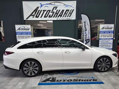 Mercedes-Benz CLA MERCEDES-BENZ CLA 200 SHOOTING BRAKE 163 CV GANCIO TRAINO Bianco usata Torino