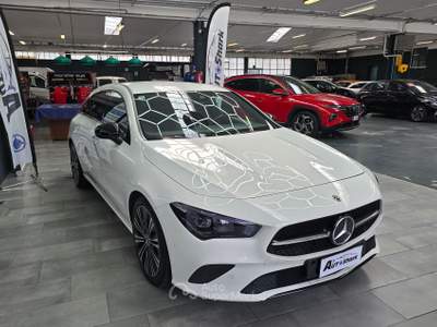 Mercedes-Benz CLA MERCEDES-BENZ CLA 200 SHOOTING BRAKE 163 CV GANCIO TRAINO Bianco usata Torino