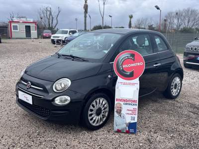 Fiat 500 1.2 Lounge Nero usata Sant'Anastasia