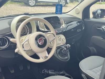 Fiat 500 1.2 Lounge Nero usata Sant'Anastasia