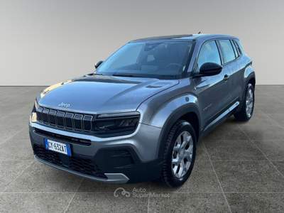 Jeep Avenger 1.2 Turbo Longitude usata Ciriè