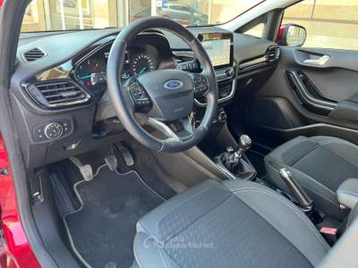 Ford Fiesta 5 porte Titanium Rosso usata Gravina in Puglia