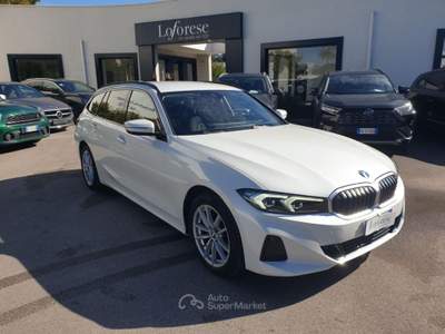 BMW Serie 3 318d d 48V Touring Business Advantage Nero usata Taranto