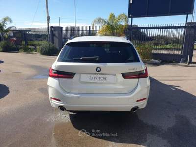 BMW Serie 3 318d d 48V Touring Business Advantage Nero usata Taranto