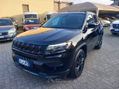 Jeep Compass 1.5 Turbo T4 130 CV MHEV 2WD Night Eagle DDCT Nero usata VAREDO Jeep Compass 1.5 Turbo T4 130 CV MHEV 2WD Night Eagle DDCT Nero usata VAREDO