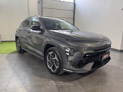 Hyundai Kona KONA 1.6 HEV NLine 2WD DCT Grigio usata Occhiobello