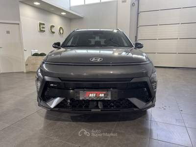 Hyundai Kona KONA 1.6 HEV NLine 2WD DCT Grigio usata Occhiobello