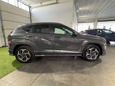 Hyundai Kona KONA 1.6 HEV NLine 2WD DCT Grigio usata Occhiobello