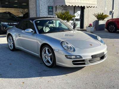 Porsche 911 CARRERA CABRIO 325 CV MANUALE A.S.I-UNIPRO' Argento usata Osimo