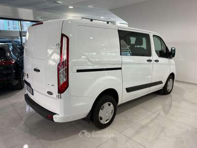 Ford Transit Custom 300 2.0 EcoBlue Hybrid 130 PC-DC 6 posti Trend Bianco usata Asolo