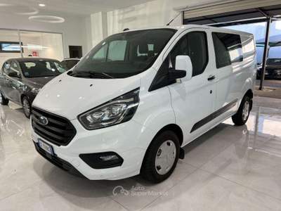 Ford Transit Custom 300 2.0 EcoBlue Hybrid 130 PC-DC 6 posti Trend Bianco usata Asolo