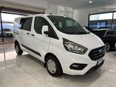 Ford Transit Custom 300 2.0 EcoBlue Hybrid 130 PC-DC 6 posti Trend Bianco usata Asolo