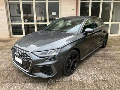 Audi A3 SPB 35 TDI S tronic S line edition Grigio usata Alberobello