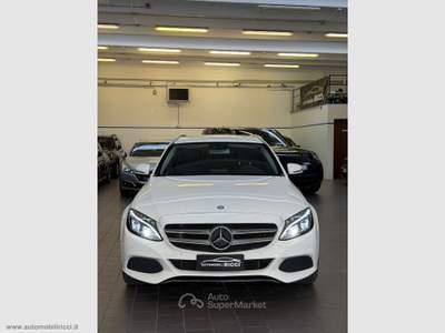 Mercedes-Benz Classe C C 200 d S.W. Auto Sport Bianco usata Brembate di Sopra