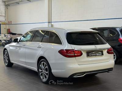 Mercedes-Benz Classe C C 200 d S.W. Auto Sport Bianco usata Brembate di Sopra