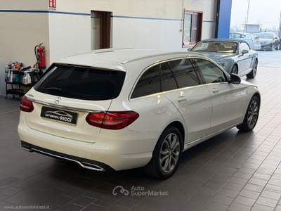 Mercedes-Benz Classe C C 200 d S.W. Auto Sport Bianco usata Brembate di Sopra