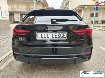 Audi Q3 Q3 Sportback 35 2.0 tdi S line edition quattro s-tronic Nero usata Cassano allo Ionio