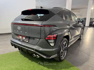 Hyundai Kona KONA 1.6 HEV NLine 2WD DCT Grigio usata Cesena