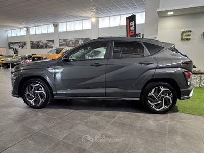 Hyundai Kona KONA 1.6 HEV NLine 2WD DCT Grigio usata Cesena