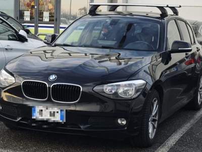 BMW Serie 1 114d d 5p. Advantage Nero usata Rovato