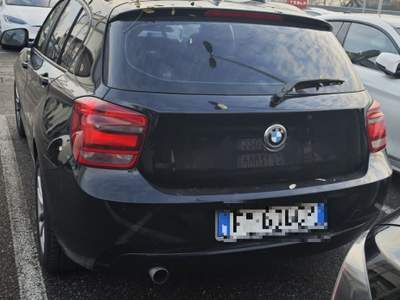 BMW Serie 1 114d d 5p. Advantage Nero usata Rovato