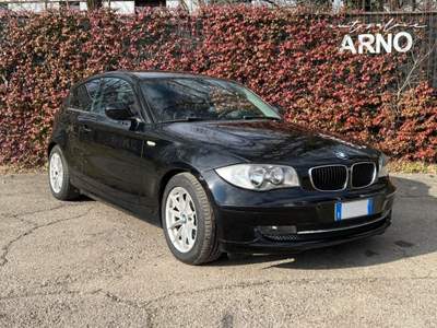 BMW Serie 1 116d d 2.0 116CV cat 3 porte Eletta DPF Nero usata Bologna