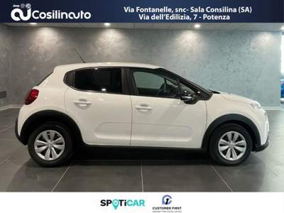 Citroen C3 BlueHDi 100 S&S Van Feel Bianco usata Sala Consilina