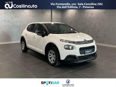 Citroen C3 BlueHDi 100 S&S Van Feel Bianco usata Sala Consilina
