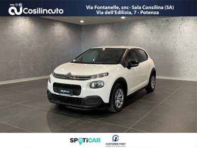 Citroen C3 BlueHDi 100 S&S Van Feel Bianco usata Sala Consilina