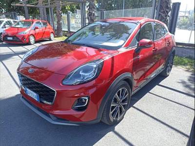 Ford Puma 1.0 EcoBoost Hybrid 125 CV S&S Titanium Rosso usata Catania