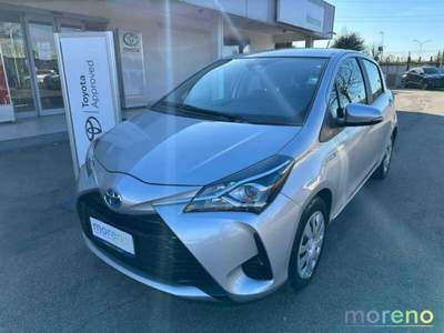 Toyota Yaris 1.5 hybrid Cool Argento usata Faenza