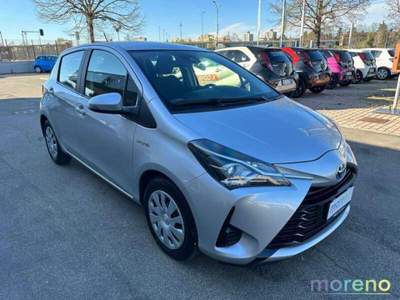 Toyota Yaris 1.5 hybrid Cool Argento usata Faenza