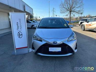 Toyota Yaris 1.5 hybrid Cool Argento usata Faenza