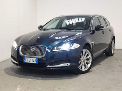 Jaguar XF Sportbrake 2.2 D 200 CV Premium Luxury Blu/Azzurro usata Monza
