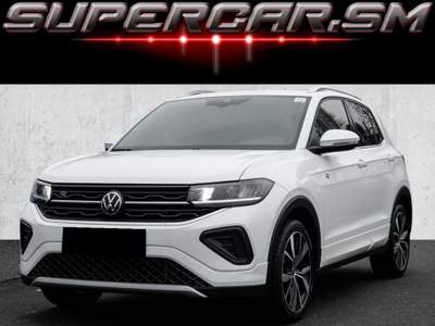 Volkswagen T-Cross 1.0 TSI R-LINE LED ACC 18 Bianco usata Rimini