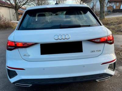 Audi A3 SPORTBACK 35 TDI S TRONIC S LINE PELLE Bianco usata Rimini