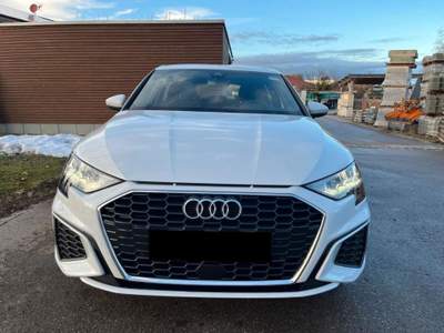Audi A3 SPORTBACK 35 TDI S TRONIC S LINE PELLE Bianco usata Rimini