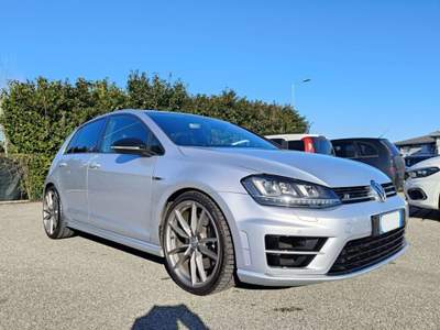 Volkswagen Golf 2.0Tsi Dsg R 4Motion 5P Pelle-19" WRC AUTO SRL Argento usata Bulgarograsso