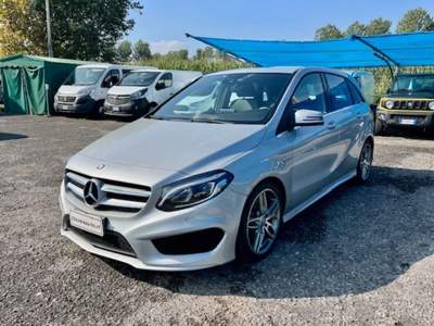 Mercedes-Benz Classe B d Automatic Premium AMG+SOLO 88000 KM Grigio usata Roburent